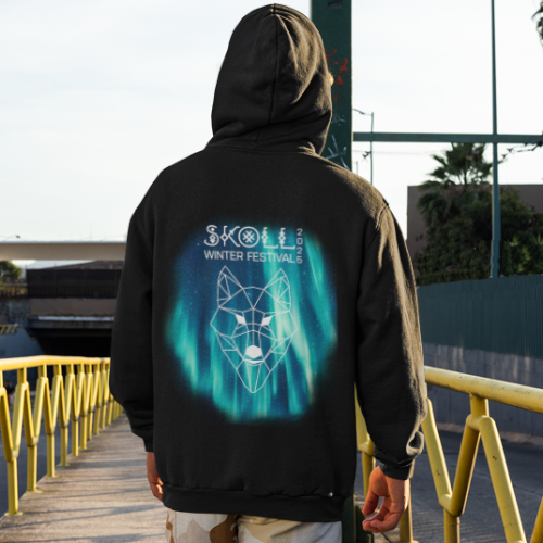 Hoodie Noir SKOLL 2025